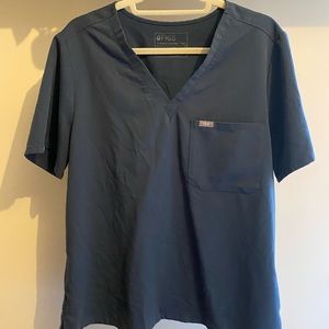 Figs Women’s Dark Harbor Catarina - One Pocket Scrub Top XXL